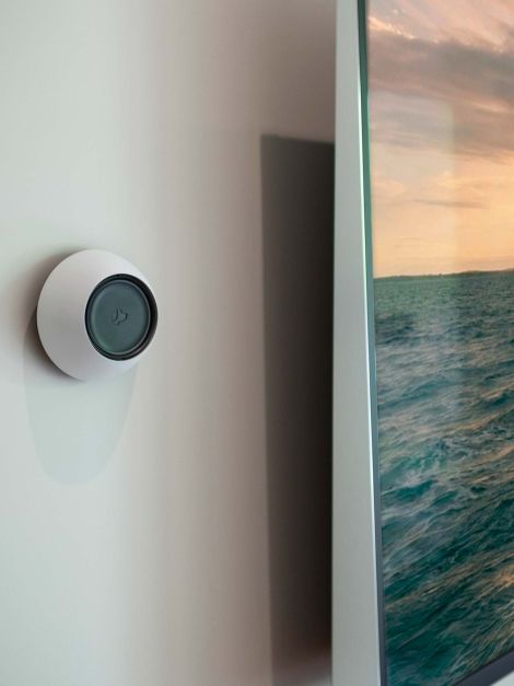 Josh AI technology on a white wall